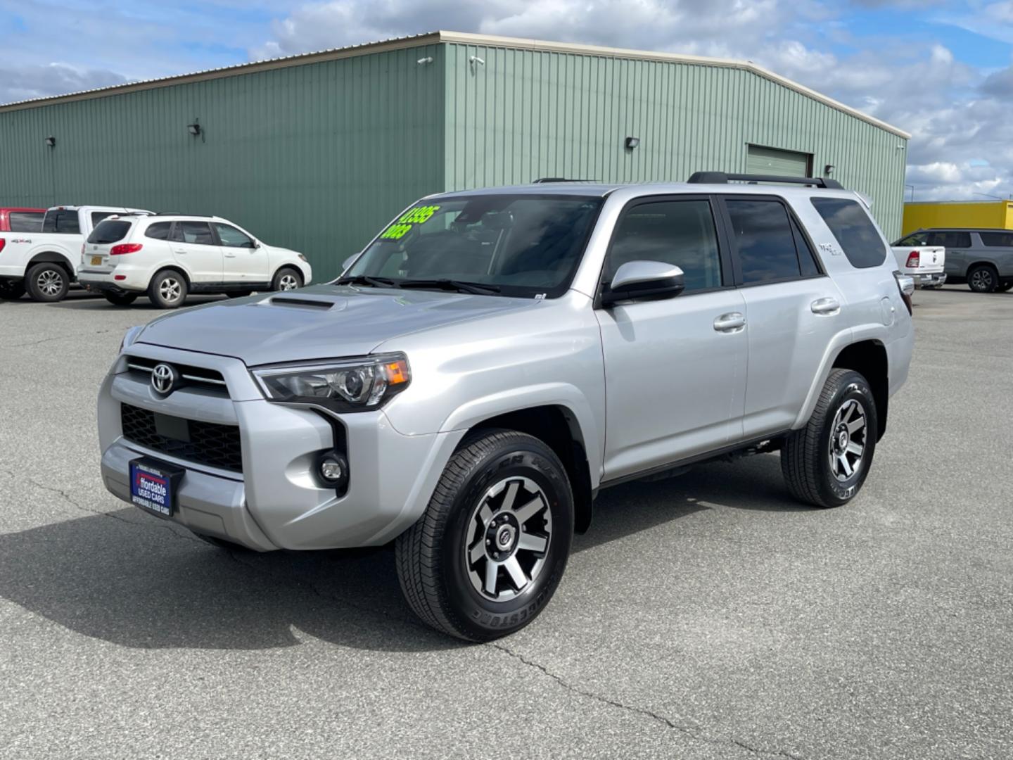 2023 SILVER TOYOTA 4RUNNER TRD OFF-ROAD (JTEPU5JR9P6) with an 4.0L engine, Automatic transmission, located at 1960 Industrial Drive, Wasilla, 99654, (907) 274-2277, 61.573475, -149.400146 - Photo#0